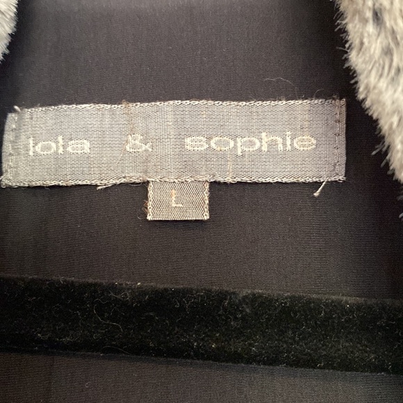 Lola & Sophie faux fur vest large - Picture 2 of 6